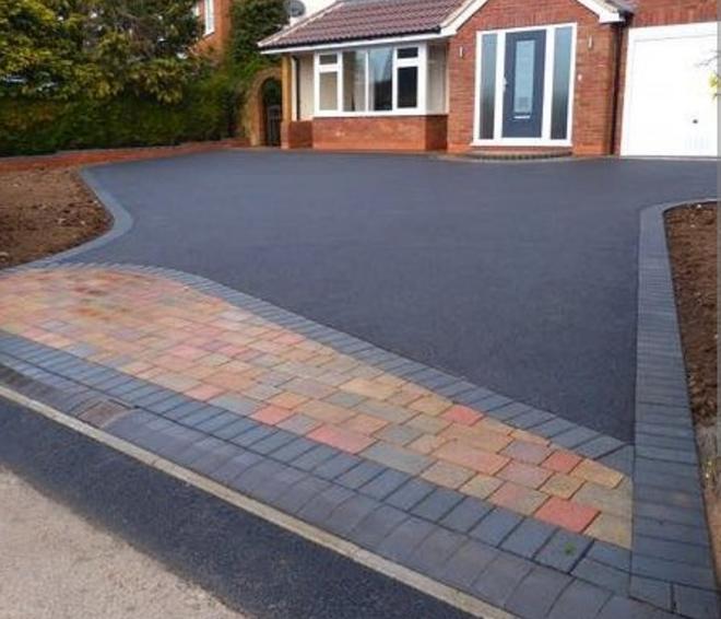 Tarmac driveway